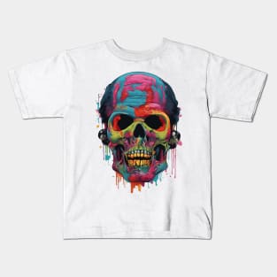 Bloody Hell Skull of Zombie Kids T-Shirt